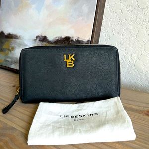 Liebeskind Black Leather Wallet